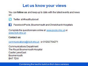 Proposed merger Poole Bournemouth and Christchurch Hospital Trusts Consultation - Slide 15