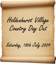 Holdenhurst Village Country Day Out 2009 Logo