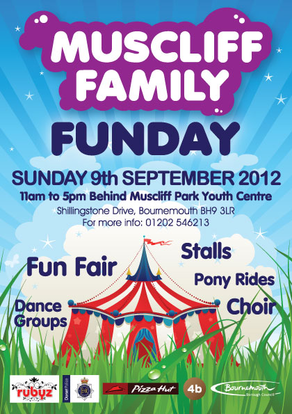 Muscliff Family Funday September 2012 Leaflet - Bournemouth