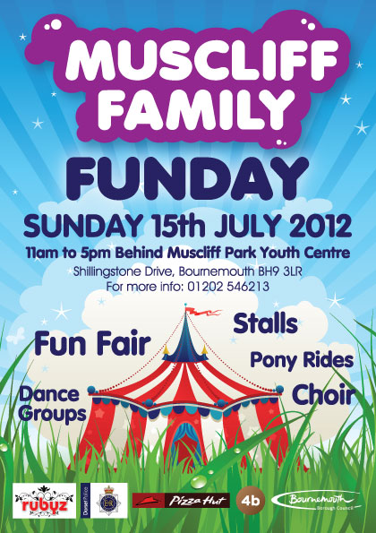 Muscliff Family Funday July 2012 Leaflet - Bournemouth