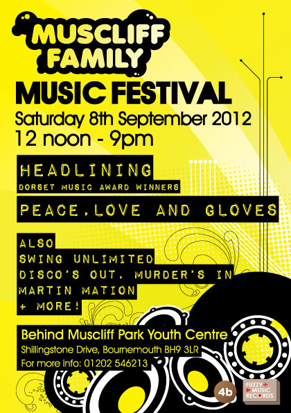 Muscliff Music Festival September 2012 Leaflet - Bournemouth