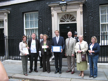 Tobias Ellwood MP and Annette Brook MP with Consortium Members